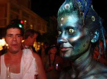Body Painting 2007 photo - Duval Street, Key West
